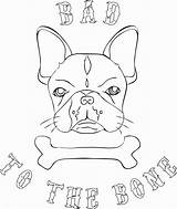 Bulldog Bảng Chọn sketch template