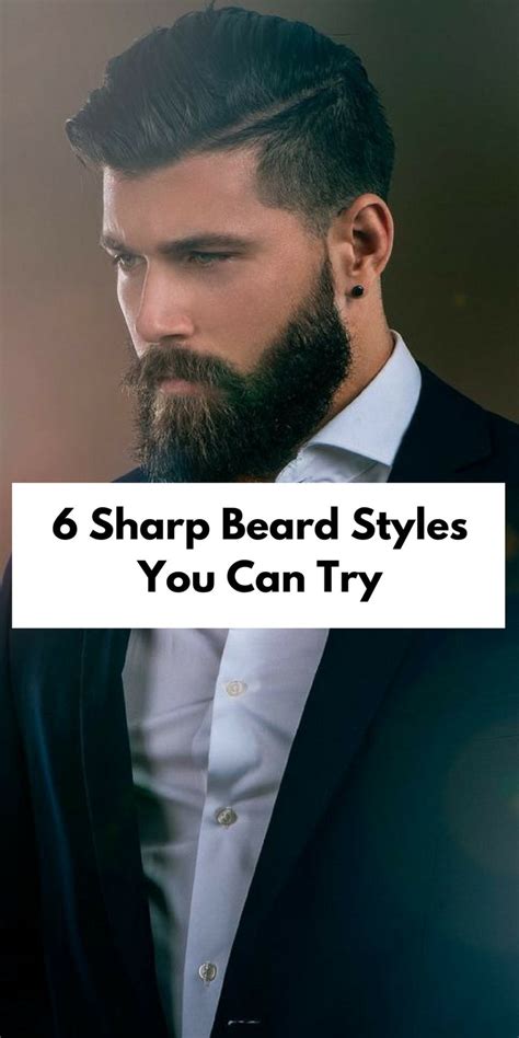 Cool Sharp Beard Styles