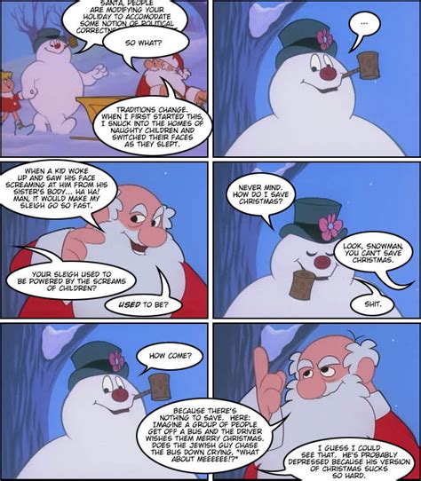 Frosty The Snowman Declares War On The War On Christmas