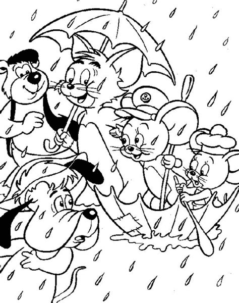 rainy day pictures  color coloring pages  kids   adults