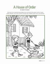 Lds Hidden Lessons Primary Activities Coloring sketch template