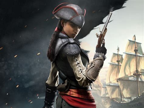 Aveline Assassin S Creed 4 Black Flag Wallpapers Hd