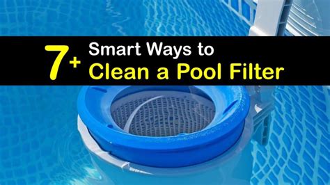 pool filter cleaning easy guide  deep clean  cartridge  filter