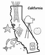 California Coloring Map Pages Outline State Usa Printables Printable Cali Kids Ca Easy Ages States Go Print Capitals sketch template