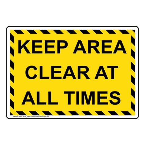 area clear   times sign nhe ybstr