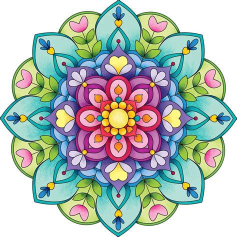 pin de yasmina galvez en pano lenci mandalas de colores mandala art mandalas design