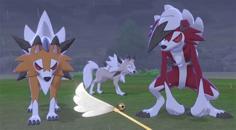 couldnt wait     forms  lycanroc  isle  armor