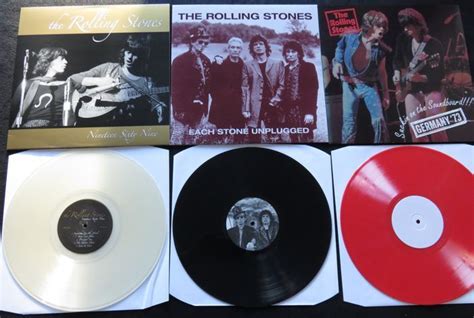 veilinghuis catawiki rolling stones great lot   lps including  coloured vinyl