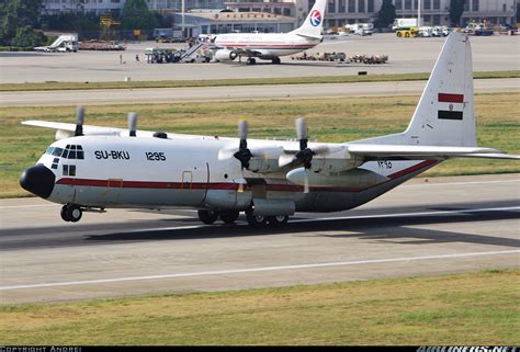 lockheed    hercules   egypt air force aviation photo  airlinersnet