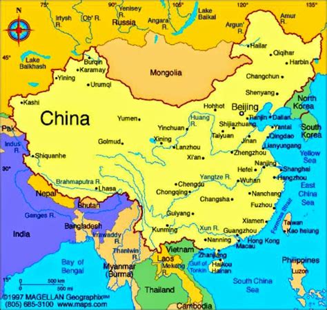 china map printable  printable maps