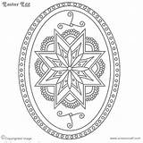 Pysanky Egg Easter Designs Ukrainian Eggs Printable Pages Crafts Patterns Coloring Pattern Colouring Pysanka Wzory Wazony Mandale Website Great Carved sketch template