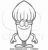 Mascot Paintbrush Happy Clipart Cartoon Cory Thoman Outlined Coloring Vector Surprised 2021 sketch template