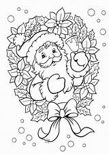 Coloring Christmas Pages Santa Sheets Drawings Kids Colouring Jul Printable Breakfast Easy Color Målarbilder Claus Beautiful Books Besuchen Adult Ausmalbilder sketch template