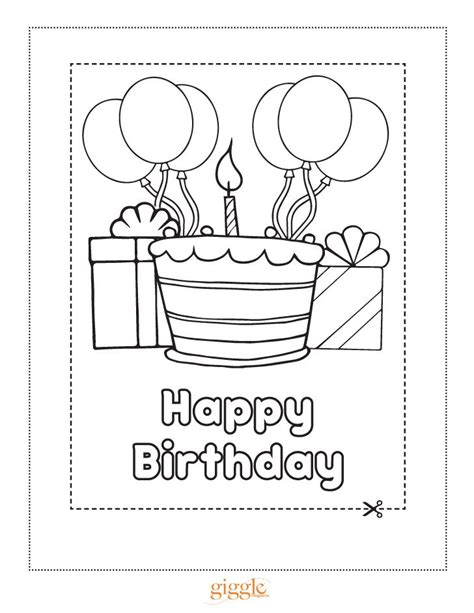 birthday card  teacher printable