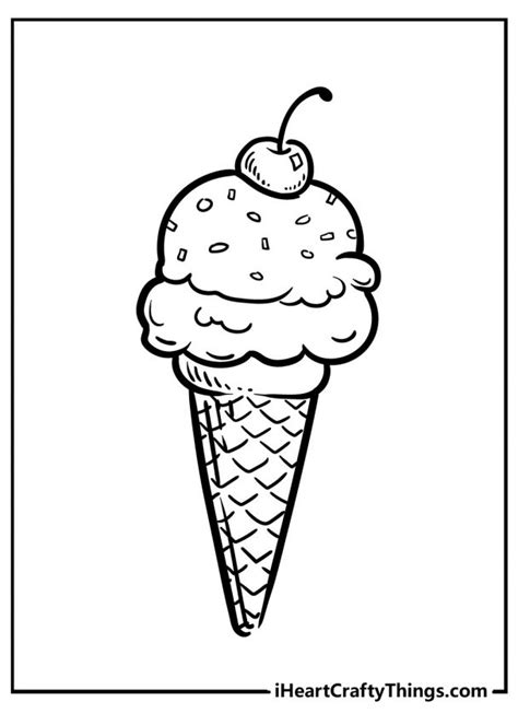 ice cream coloring pages   printables