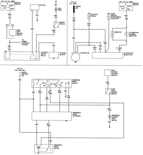 wiper motor wiring diagram ford