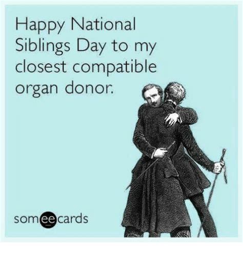 funny siblings day memes of 2017 on sizzle national siblings day