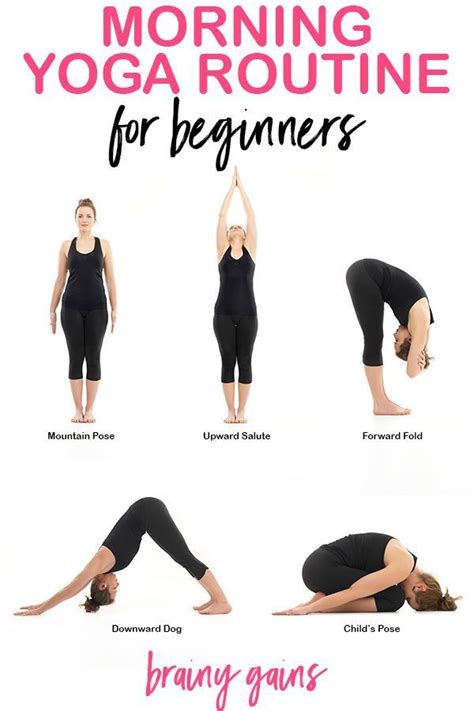 5 minute beginner yoga routine for busy mornings in 2020 with images