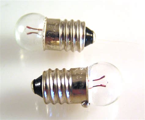 mes miniature edison screw bulb
