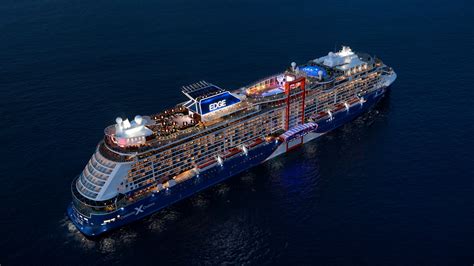 step aboard  worlds  high design cruise ship  celebrity
