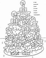 Navidad Arbol Subject sketch template