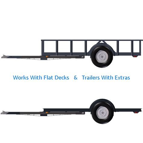 tilt top trailer conversion add  plans  utility trailers