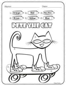 pete  cat activities  cheekycherubs pete  cat pete