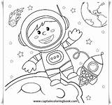 Astronaut Clipart Coloring Space Pages Kids Pdf 1300 Book sketch template