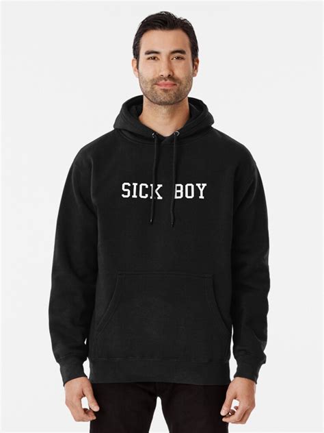 sick boy pullover hoodie  mtsdesign redbubble