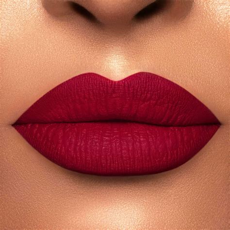 Extra Saucy Deep Red Liquid Matte Lipstick Dose Of Colors