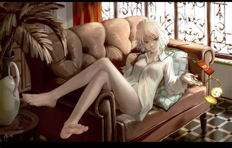 as109 izayoi sakuya touhou silver hair bad id bad pixiv id