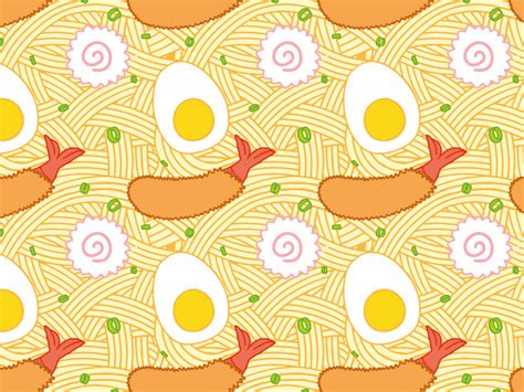 the cupped noodle pattern by jenni jackson dribbble