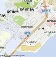 Image result for 下関市長府外浦町. Size: 181 x 185. Source: www.mapion.co.jp