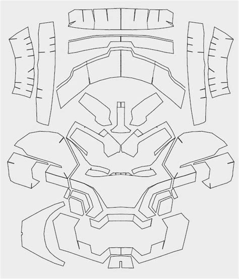 iron man helmet templates printable yahoo image search results