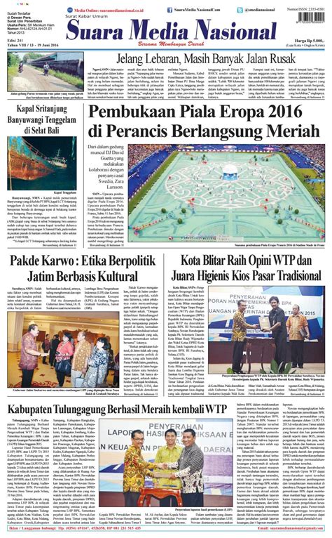 Suara Media Nasional Edisi 241 By Suara Media Nasional Issuu