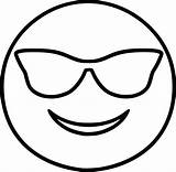 Emoji Smiley Emojis Colorier Beau Jecolorie Impressionnant Soleil Lunettes Benjaminpech Inspirant Remarquable Emojie Everfreecoloring Coloriages Coloori sketch template