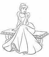 Cinderella Coloring Disney Pages Princess Walt Characters Fanpop sketch template