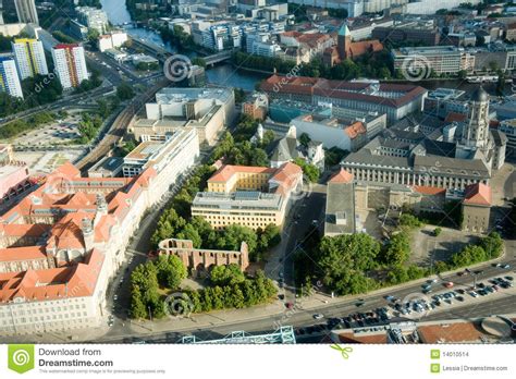 berlin areal view stock photo image  tourism travel