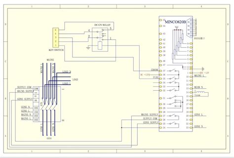 ats wiring diagram diesel generator