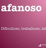 Image result for Afanodo. Size: 180 x 181. Source: www.dicio.com.br