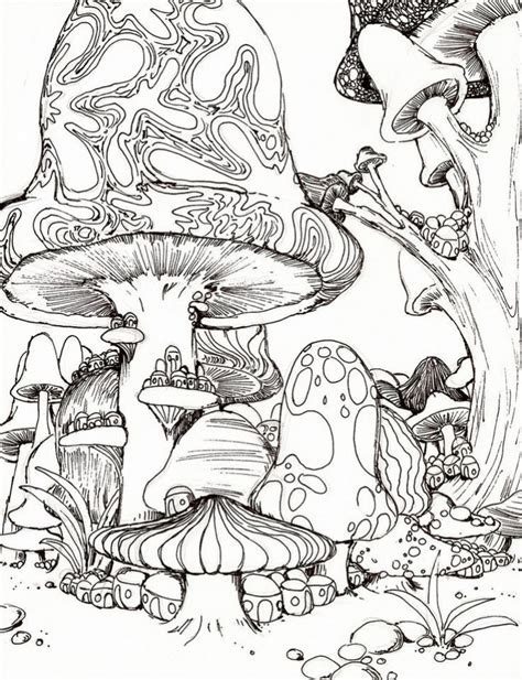 challenging trippy coloring pages  adults obh