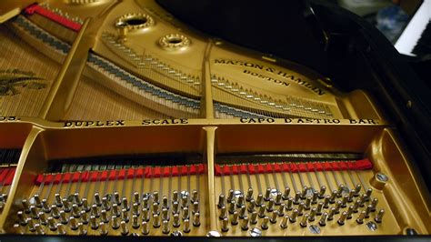 mason  hamlin model  grand piano