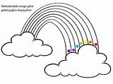 Boyama Regenbogen Resmi Ausmalbild Okul Gokkusagi Etkinlikleri Gökkuşağı öncesi Malvorlagen Kitaplari Sayfalari Regenbogenfarben sketch template