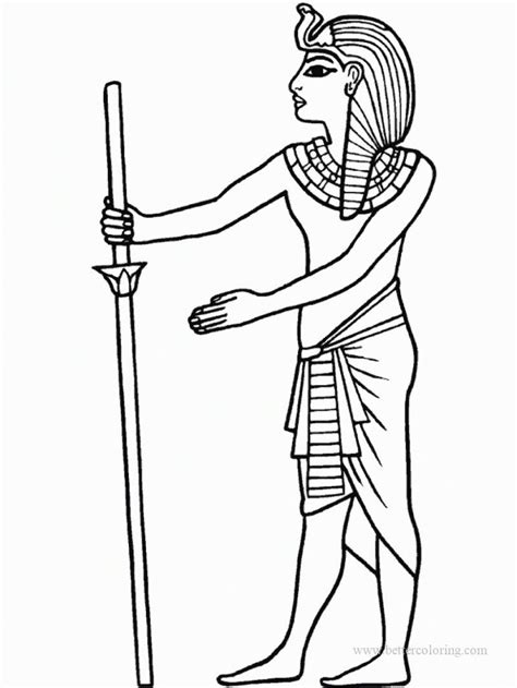 egyptian queen coloring pages coloring pages