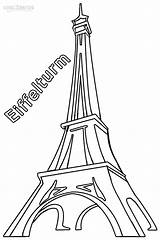 Eiffelturm Ausmalbild Monuments Cool2bkids Ausdrucken Towers sketch template