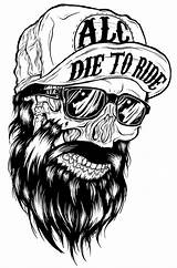 Skull Beard Ideen Biker Zeichnungen Dessins Vorlagen Daysss Wherever Shire Tatouage Dope Tatouages Caveira sketch template