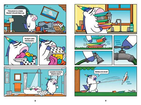 grumpy unicorn saves  world graphic   scholastic canada