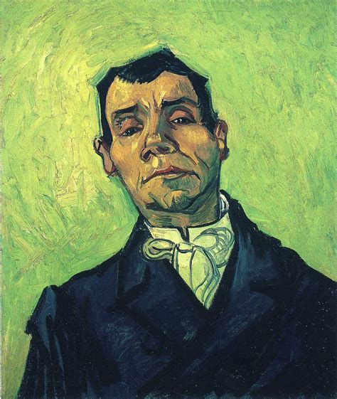 Portrait Of A Man 1888 Vincent Van Gogh