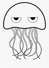 Jellyfish Fish Clip Vhv sketch template