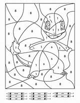 Pokemon Printable Kids Color Number Worksheets Coloring Pages Sheets Activities Simpleeverydaymom Easter Colouring sketch template